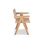 Julie Chair Beech Wood Natural 58x51x77 cm 2
