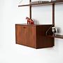 Shelving unit teak 1960s 4