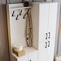Ana Wardrobe White 120cm x 200cm 3
