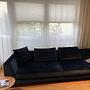 Ray Sofa Samt Blau 1