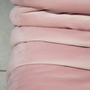 Set Poltrona e Pouf Togo Velluto Rosa Chiaro 8