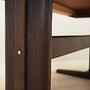 Tisch Holz Braun 1970er Jahre 11
