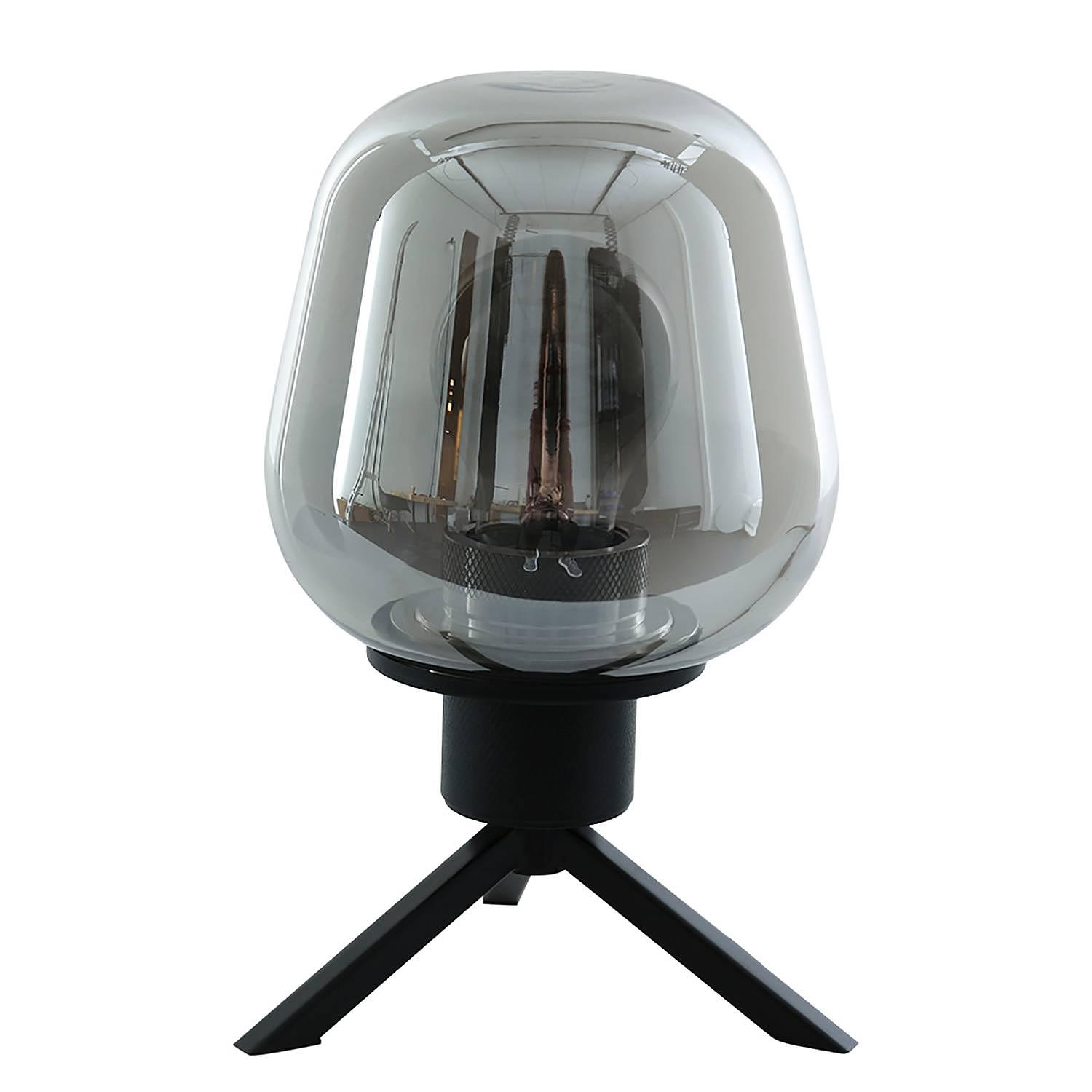 Tischleuchte Reflexion Typ C Rauchglas Eisen 3