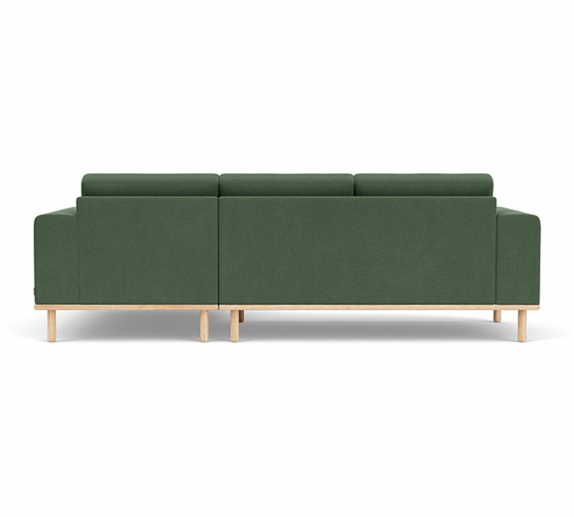 Vilmar Sofa 3-Sitzer Récamiere Rechts Cura Dark Green 3