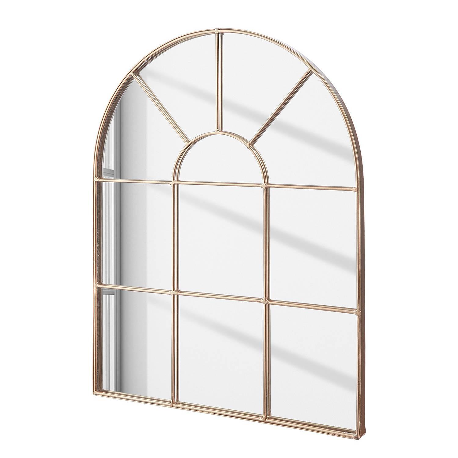 Window mirror FINESTRA Iron Glass Gold 30 x 40 cm 0