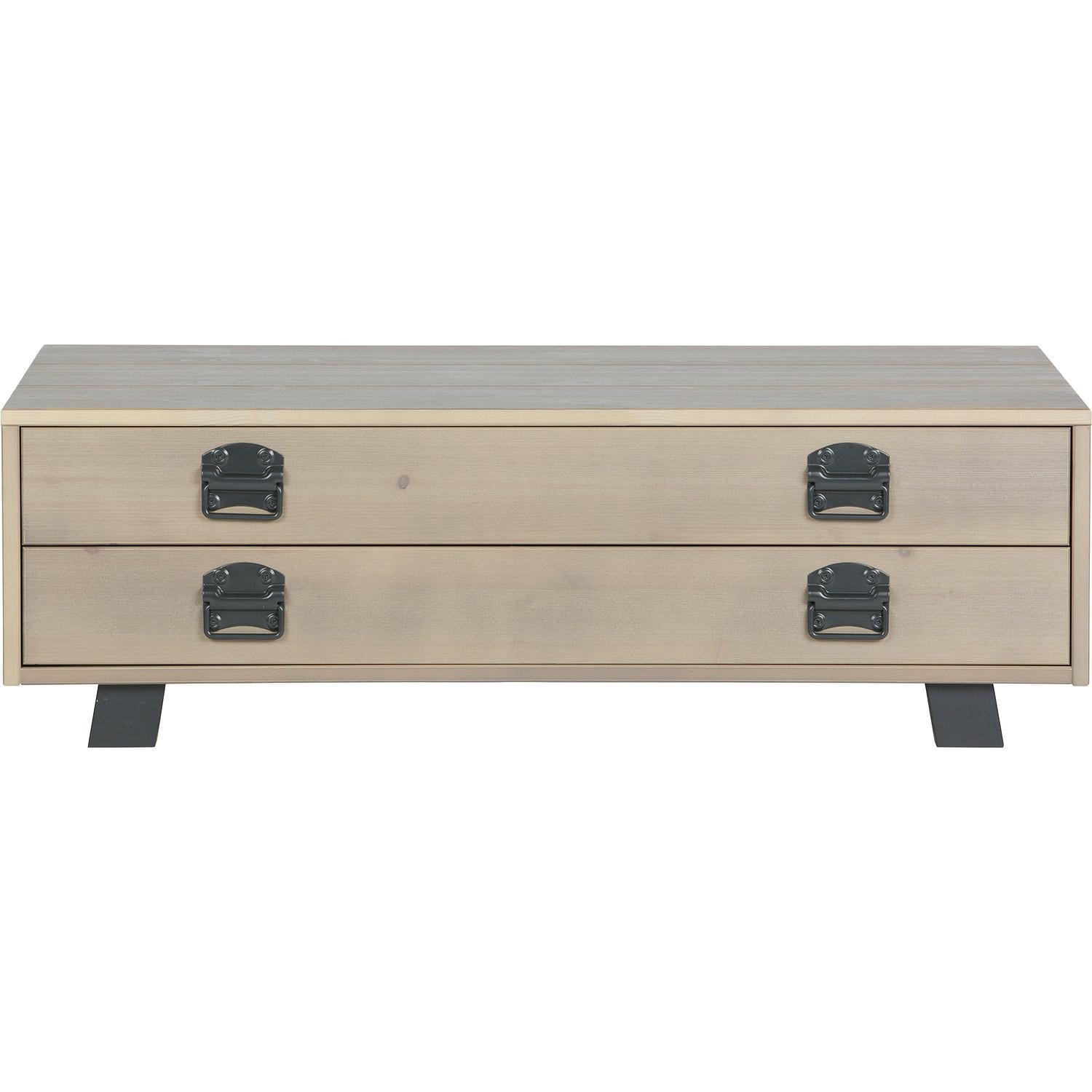 Derby Couchtisch Holz Grau 3