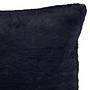 Bosie Lamina Marineblau quadratisches Kissen 8