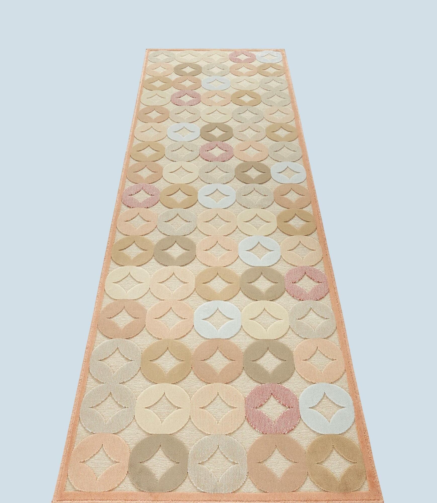 Teppich Viskose Creme 1