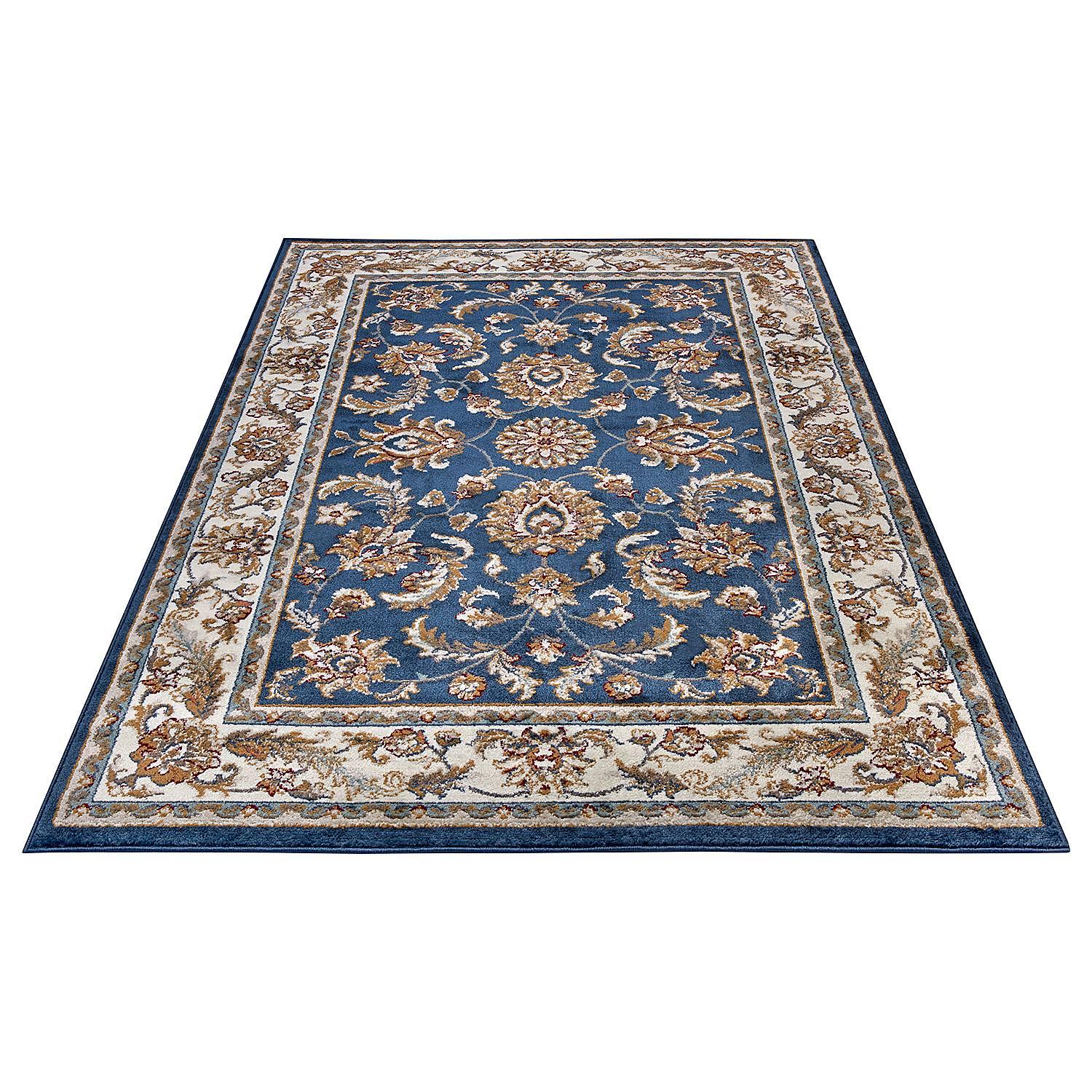 Reni Orientteppich Polypropylen Dunkelblau 80 x 120 cm 3