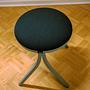 Palau Hocker Stahl Textil 0