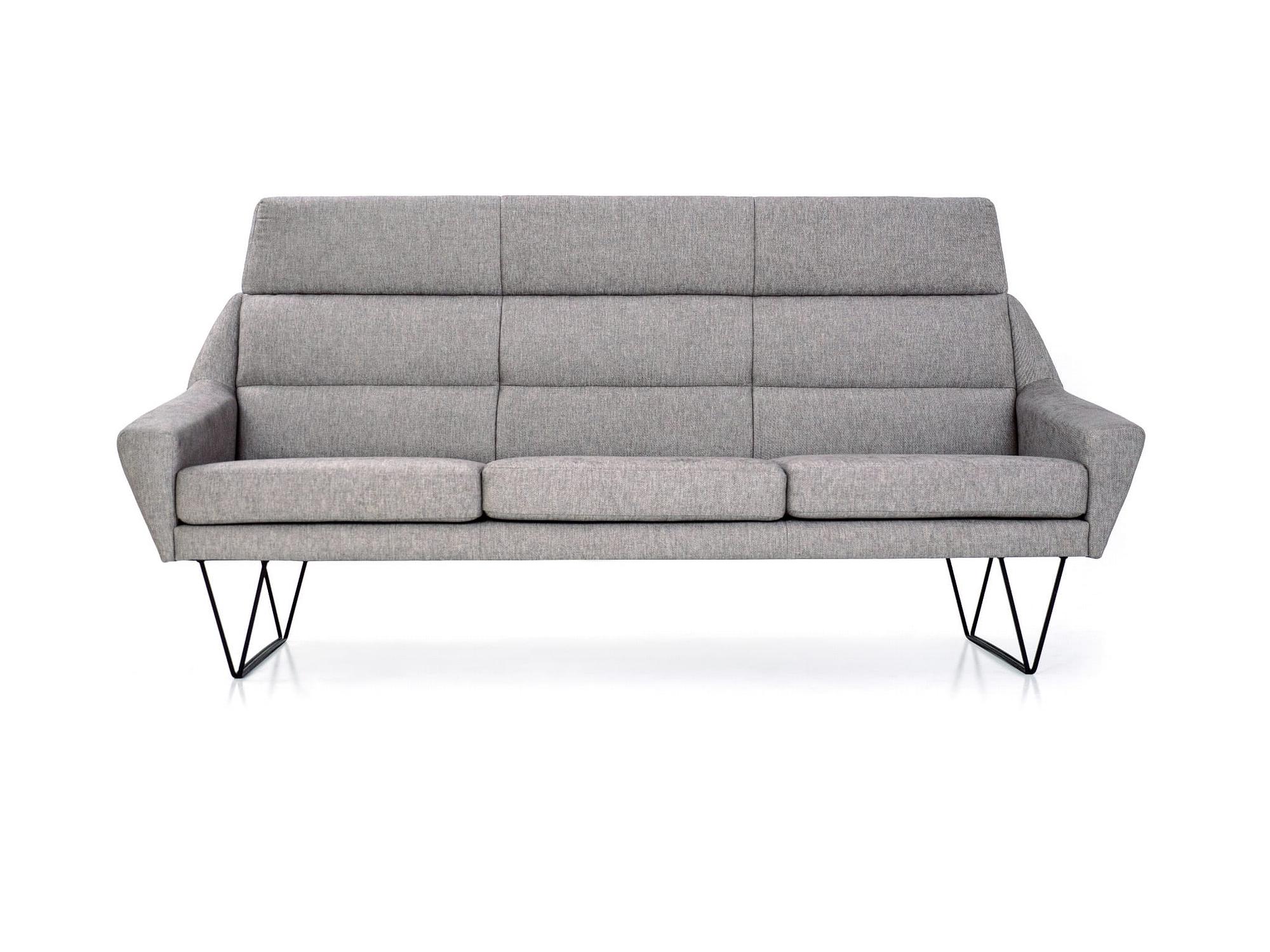 Mandal Sofa 3-Sitzer Grau 0