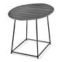 Filippo Side Table Metal Grey 1