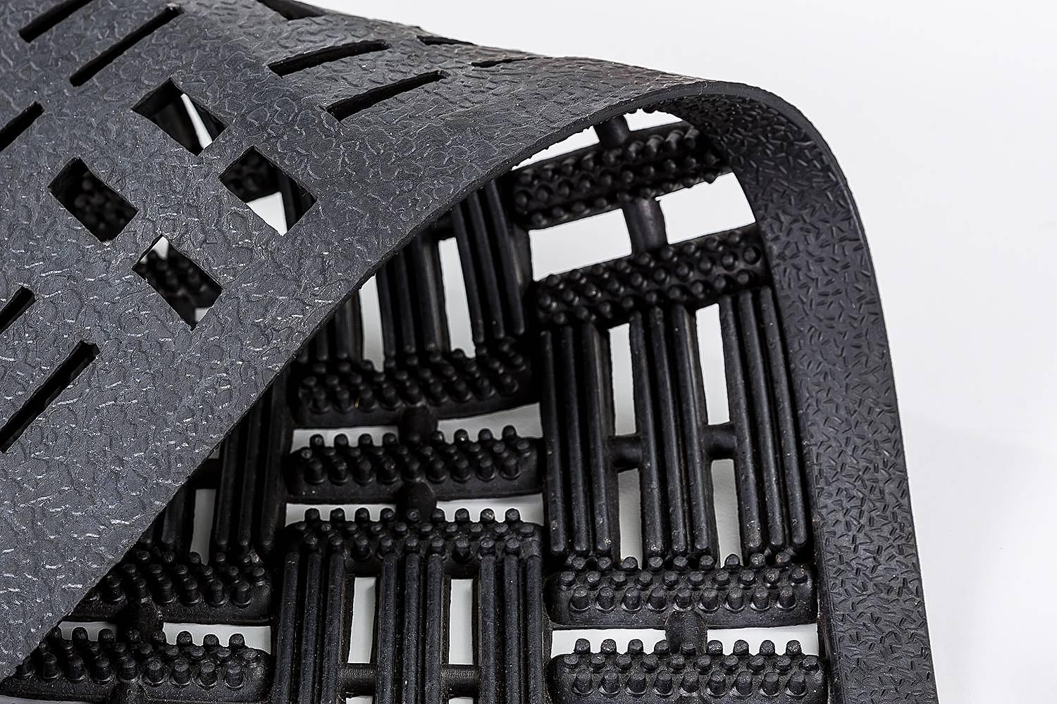 Dynamic Fußmatte Gummi Schwarz 45x75cm 3