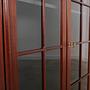 Mahogany display cabinet 1970s 6