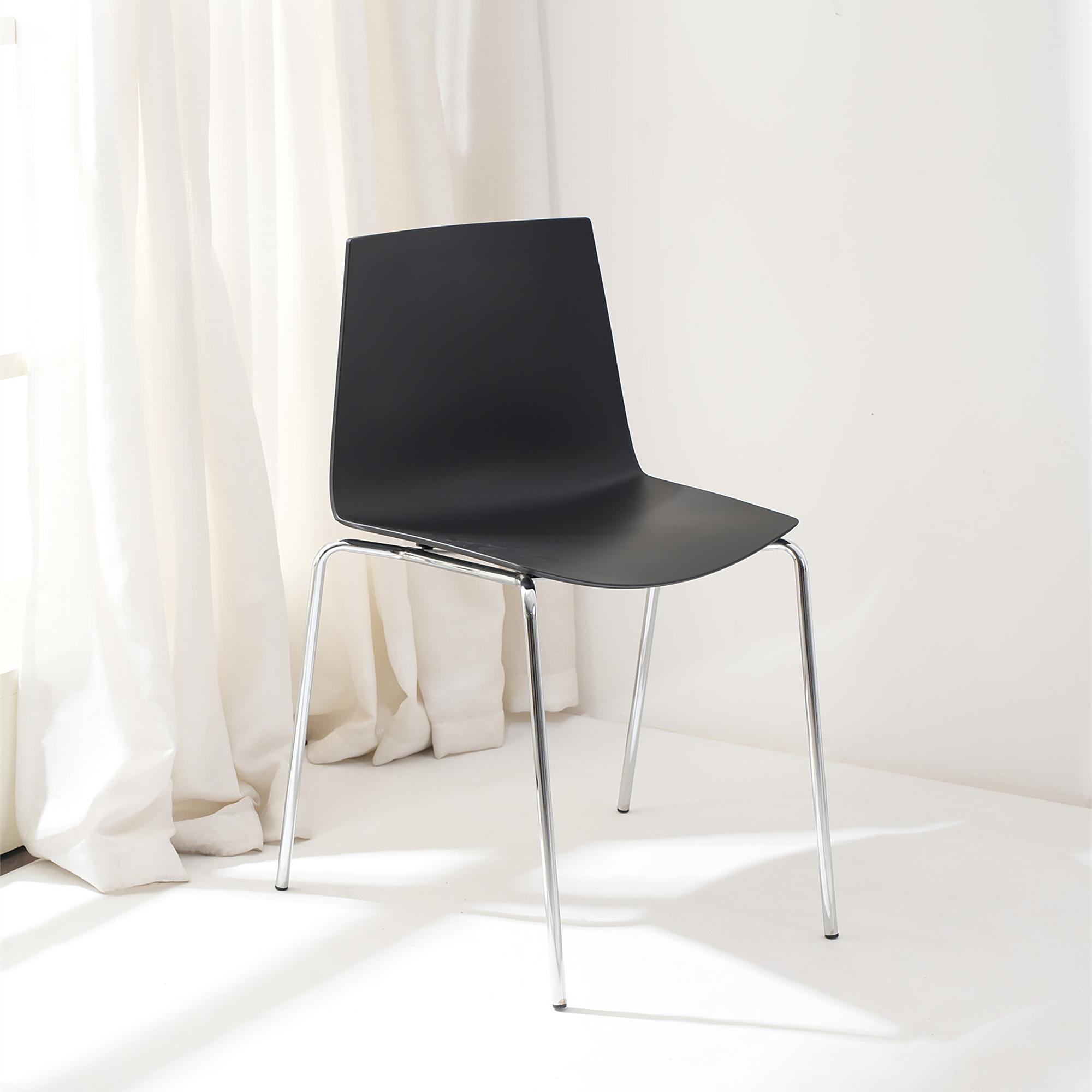 2x Esszimmerstuhl Vestad Schwarz 3