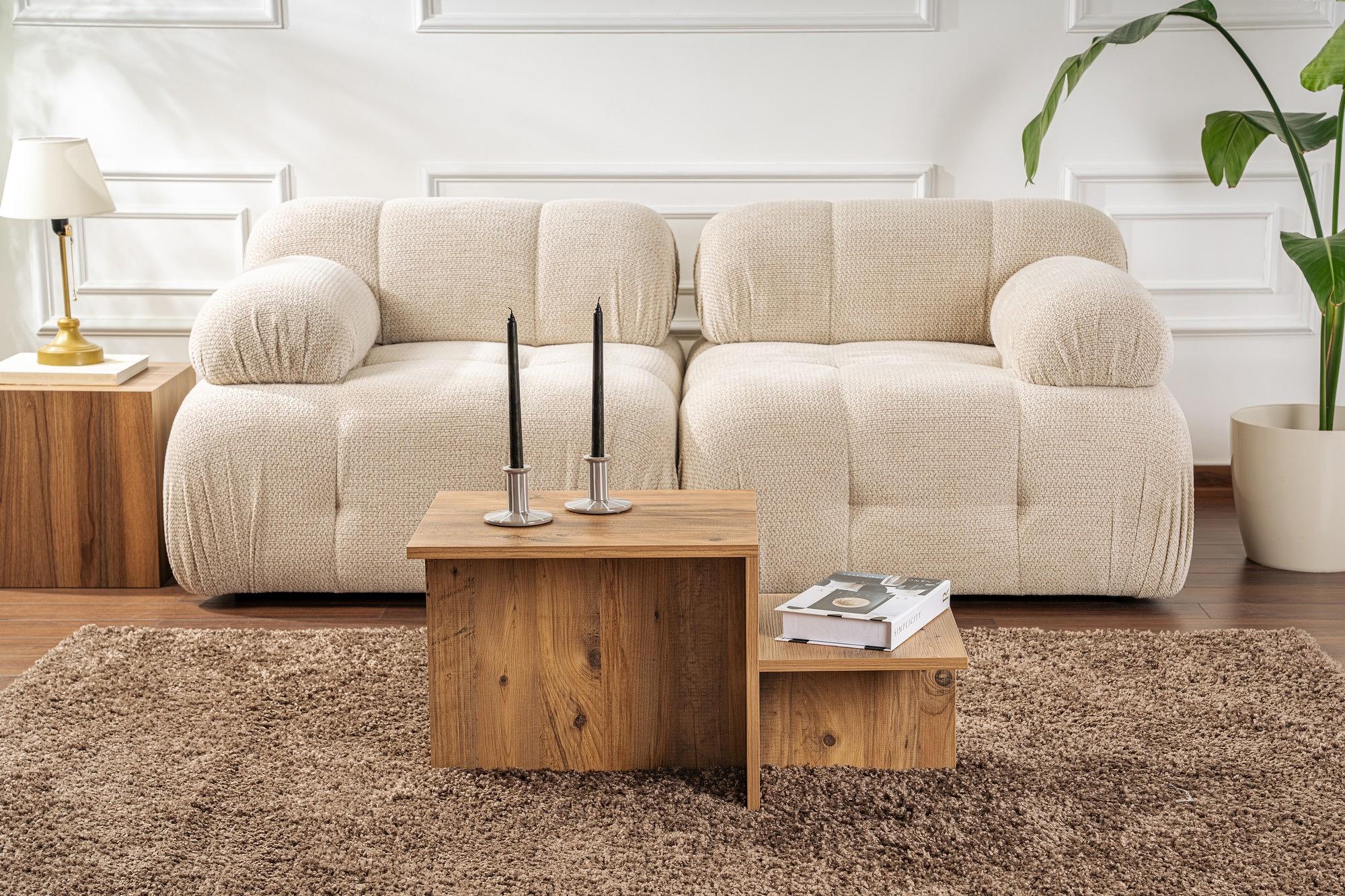 Harmony Tavolino da salotto Marrone 1