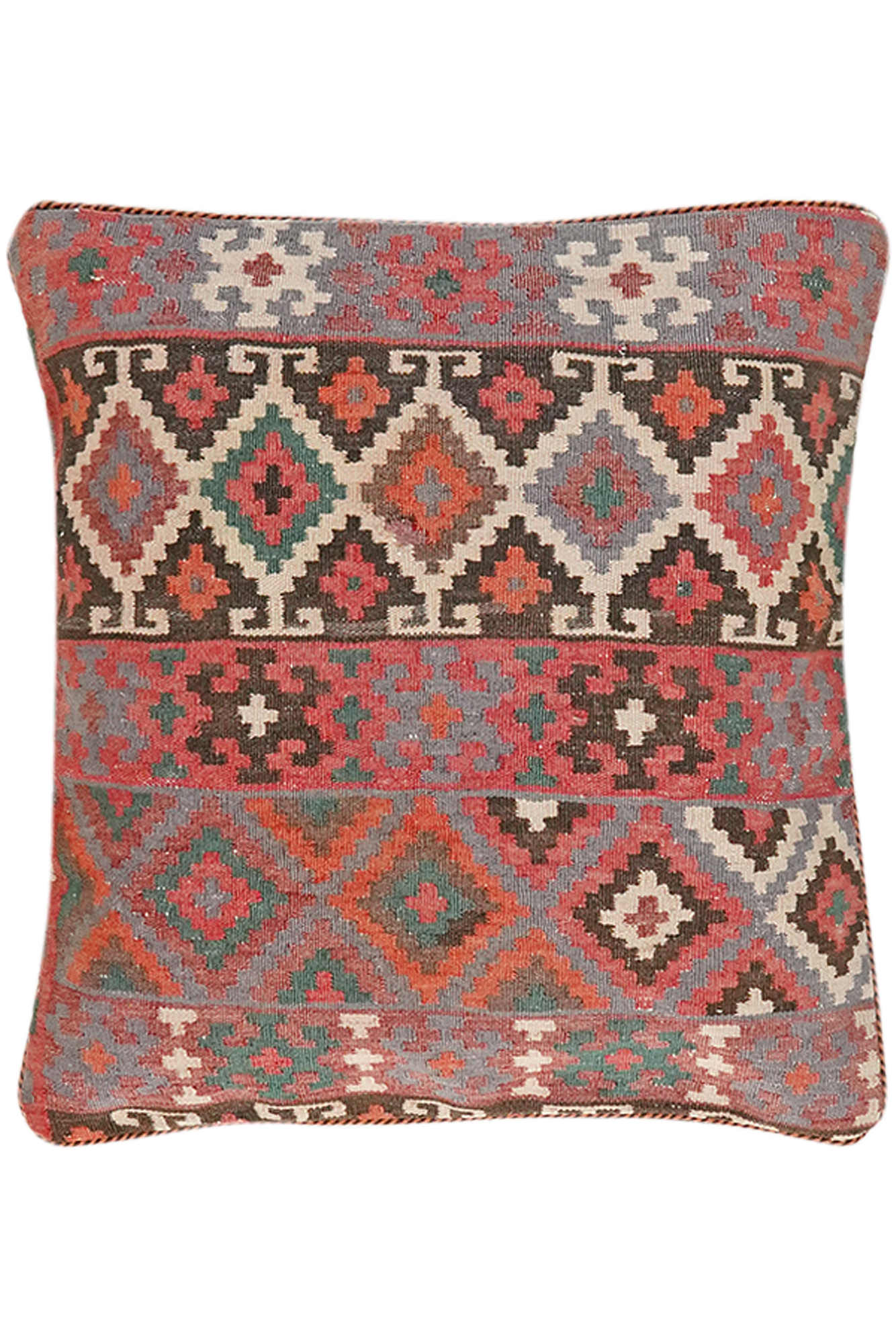 Federa per cuscino Kilim in cotone 0