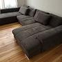 U-Form Sofa Set Dunkelgrau 1