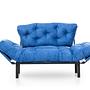 Nitta divano letto 2 posti blu 8