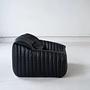Sandra Chair Madras Leather Black 1