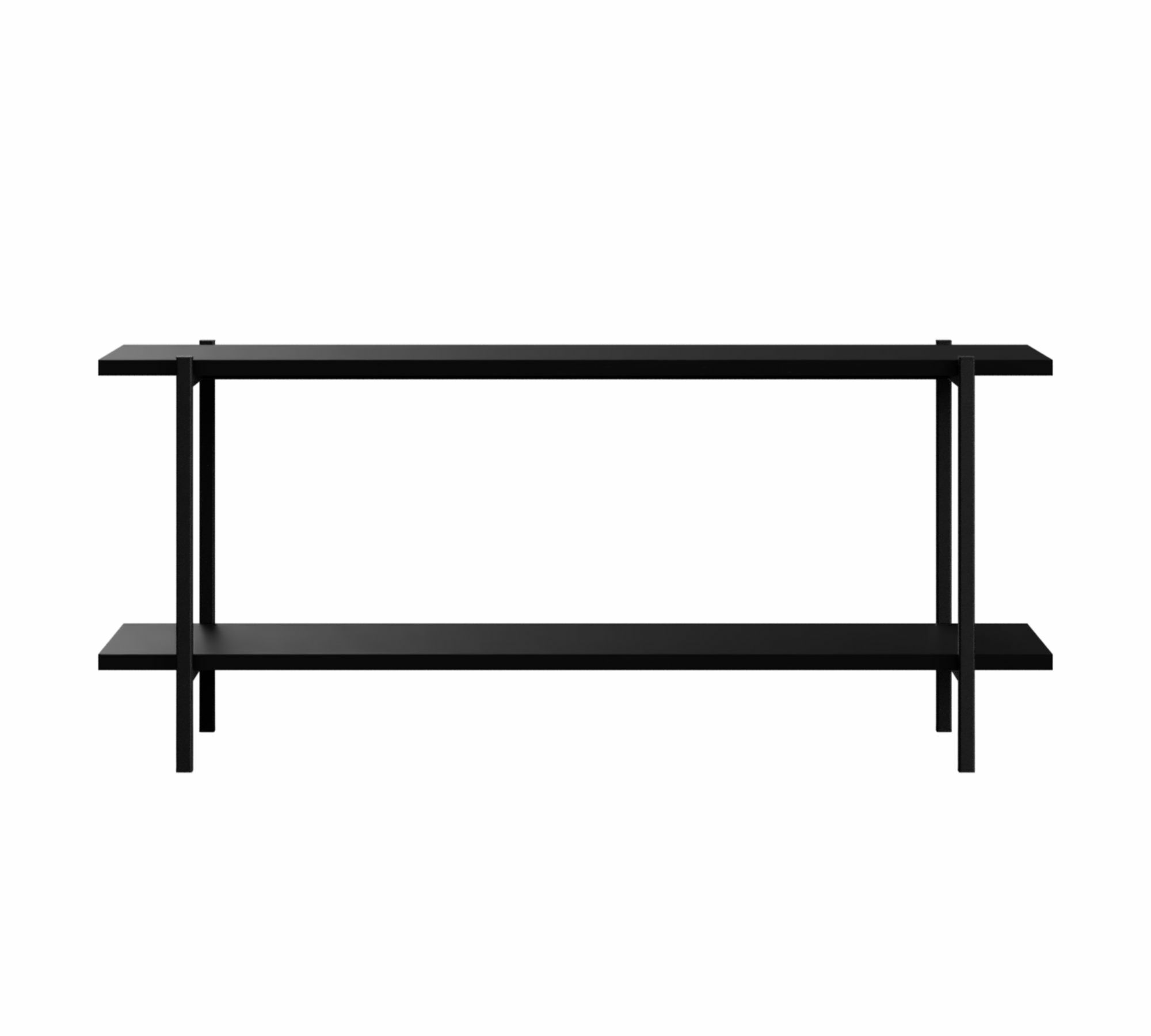 Bookshelf Wood veneer Metal Black Small 2