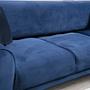 Image Corner Sofa Right Navy Blue 6