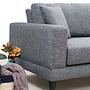 Nordic 3-Sitzer Sofa Grau 4