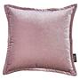 Glam Cushion cover Mixed fabric Mauve 0