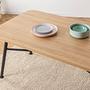 Nala 90 Dining Table Brown 4