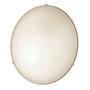 Ceiling light Mars III Glass Steel 1-bulb White 1
