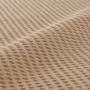 Leichte Decke aus Waffelpiqué 100% Baumwolle Taupe Single 1