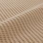 Leichte Decke aus Waffelpiqué 100% Baumwolle Taupe Single 1