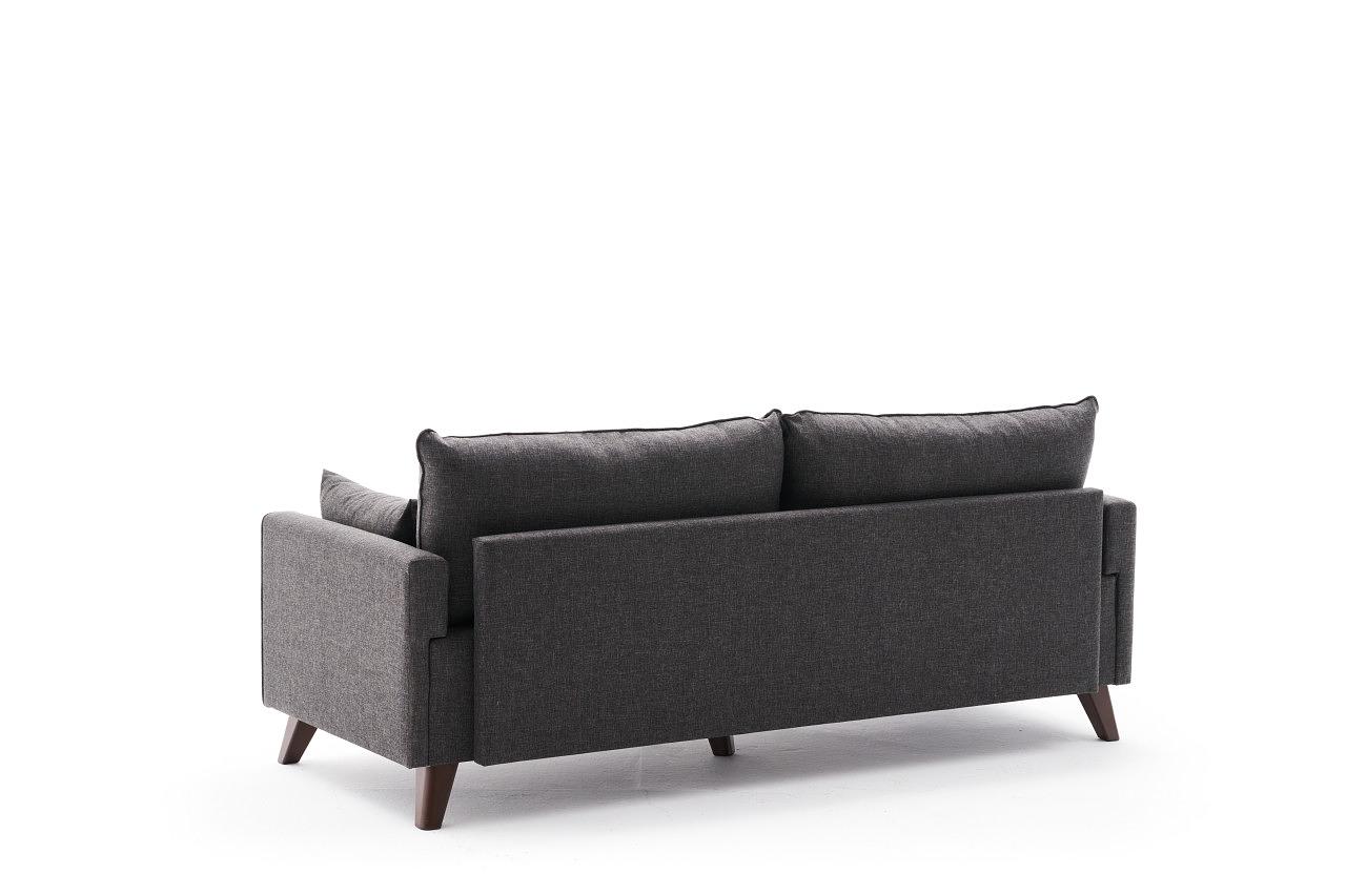 Bella Sofa 3-Sitzer Anthrazit 6