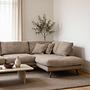  Ecksofa Harper 3-Sitzer Rechts Hellbraun 3