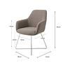 Hiroo Dining Chair Foggy Fusion 4