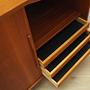 Teak sideboard brown 1970s 12