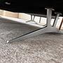 2-Sitzer Sofa und Hocker Grau 6