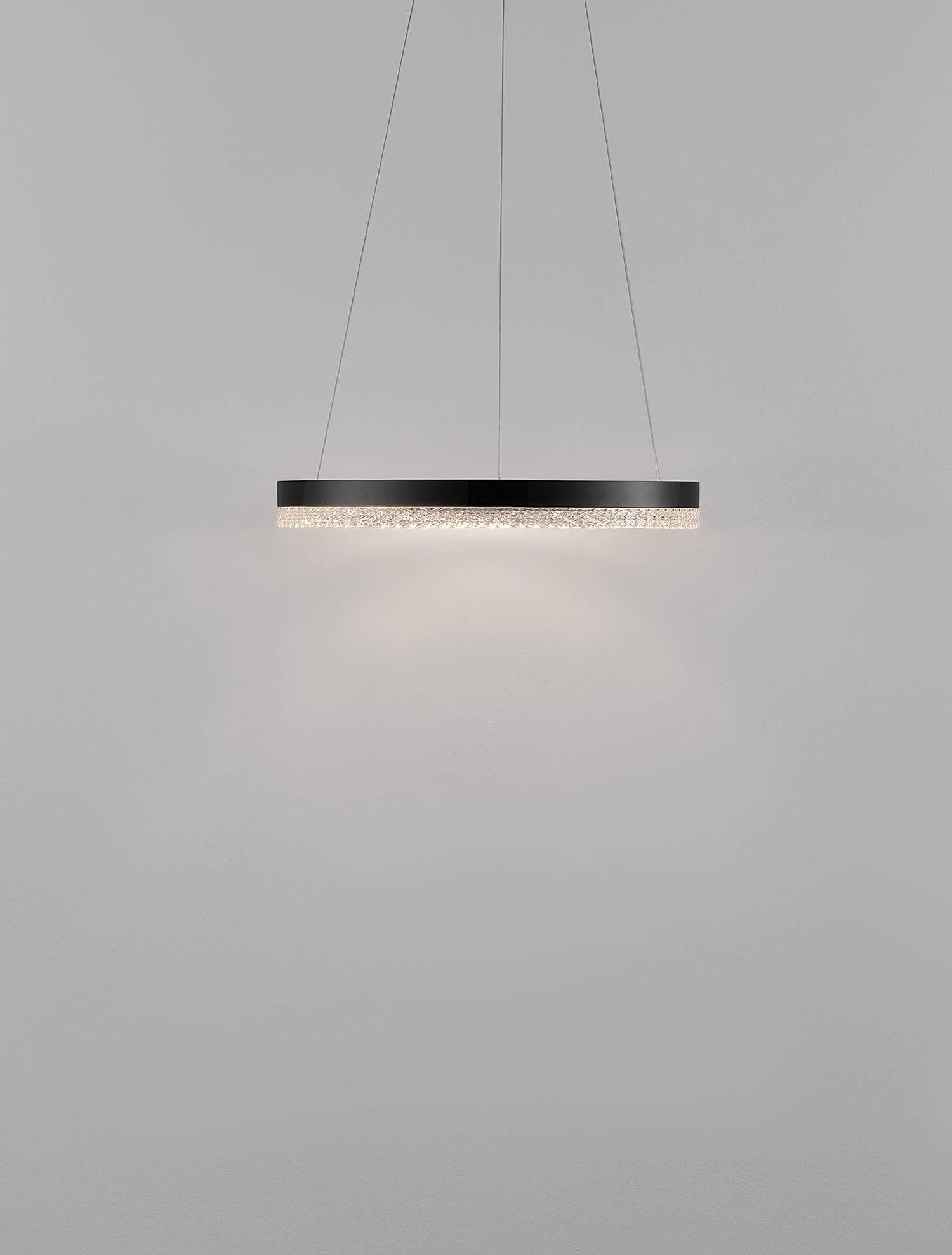 Adria Typ A Pendelleuchte 1-flammig Aluminium Schwarz  2