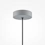 Basic colors pendant light metal grey 2