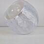 Vintage MyCreation Shell One Tischleuchte Weiß Silber 2