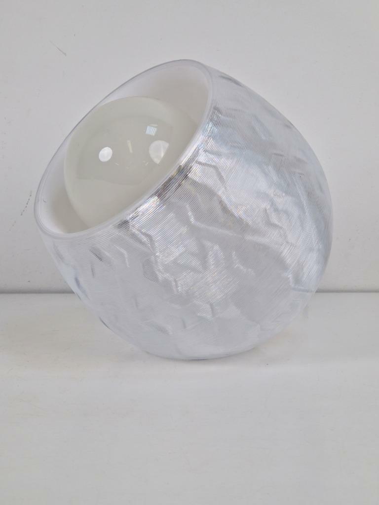 Vintage MyCreation Shell One Tischleuchte Weiß Silber 2