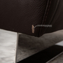 Taboo Sofa 2-Sitzer mit Funktion Leder Braun 4