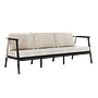 NERO Sofa 3-seater Black Teak-Rope SandNERO Cushion Sofa 3-seater O Corsica 0