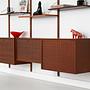 Teak Wood Shelf 1960s 6