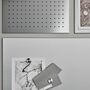 Muro Magnettafel Edelstahl Matt 30 x 40 cm 2