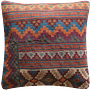 Carpet Pillow Wool Cotton Multicolored 0