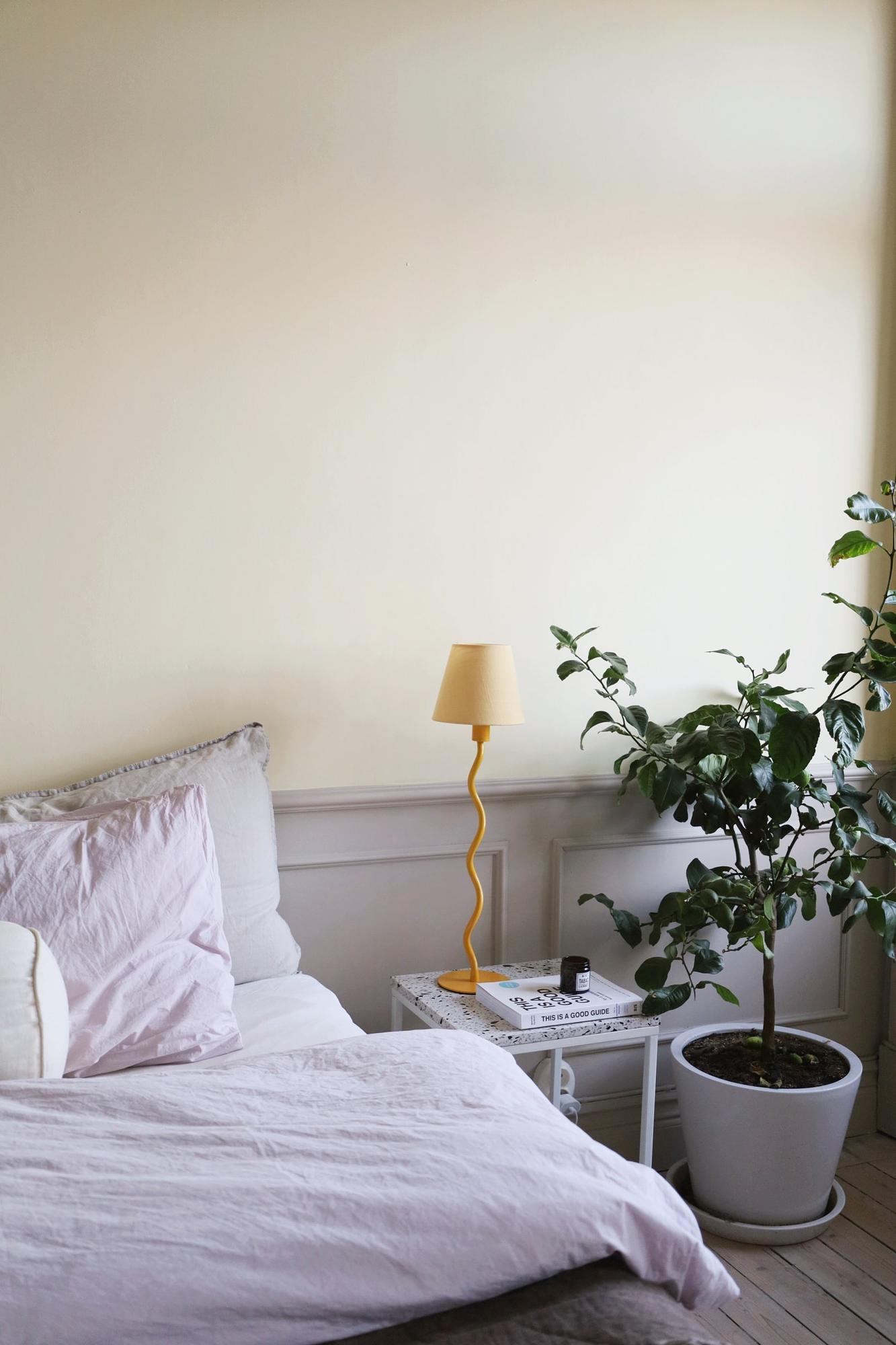 Twist Tischlampenfuß Gelb 9