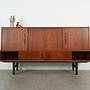Highboard Teak wood 1970s 4