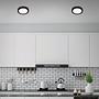 LED-Deckenleuchte Schwarz 2
