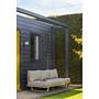 Bear 3-Sitzer Gartensofa Aluminium Grau 1